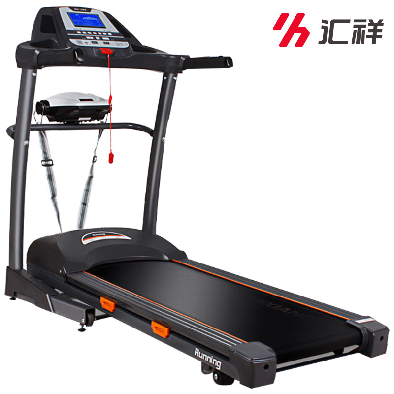 汇祥跑步机家用多功能可折叠小型室内健身器材智能彩屏联网走步机