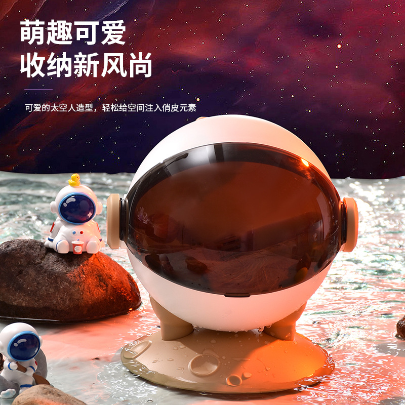 Songtai Astronaut Decoration Suitable for Desktop Keys' Box Spaceman Living Room Decorative Crafts Storage Box