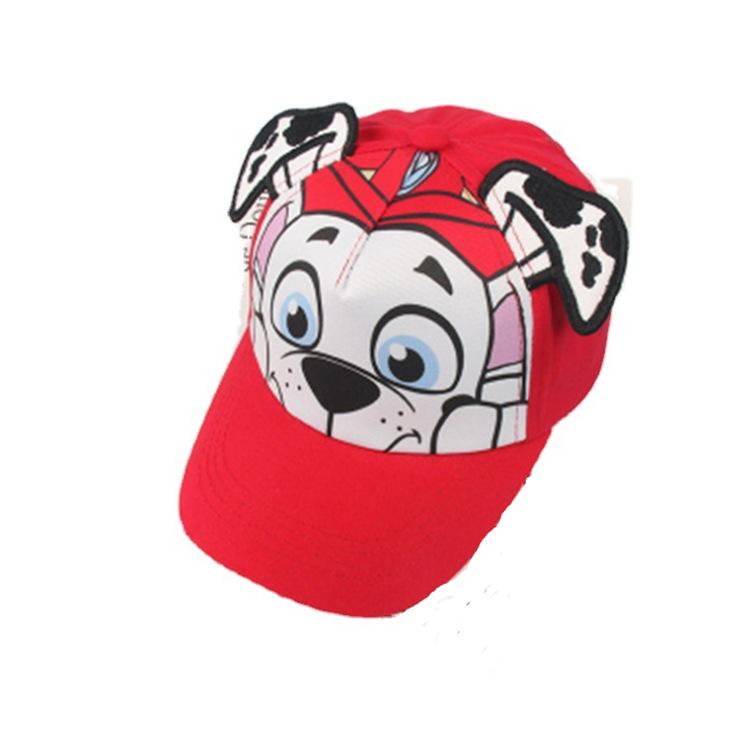 PAW Patrol Children's Spring and Summer Western Style Hat Men's Trendy Peaked Baseball Cap Baby Girl Thin Type Sunscreen Sun Hat