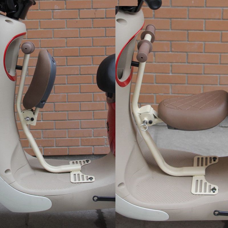 电动车儿童座椅爱玛晴天小乔q160欣果q101前置宝宝椅可折叠儿童座