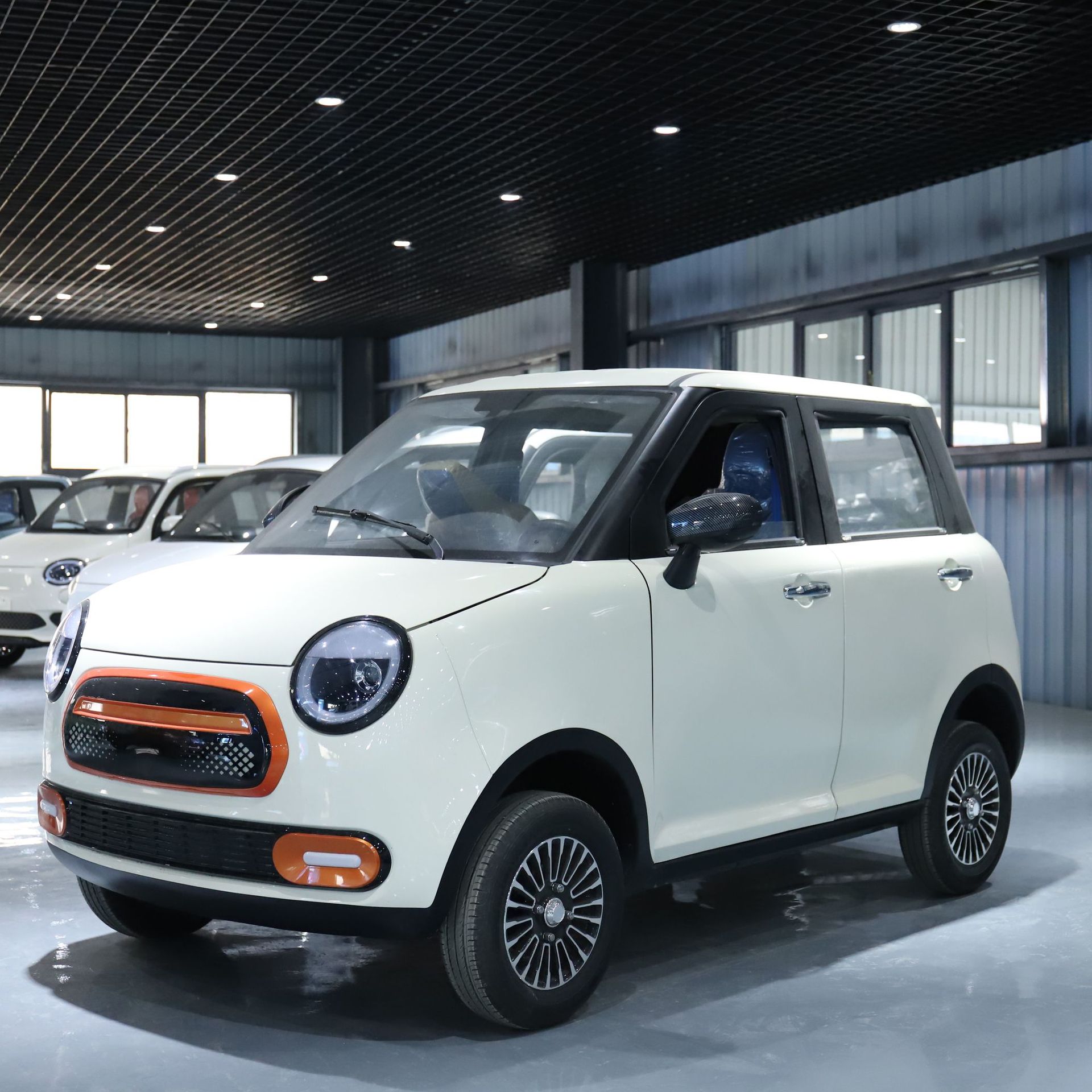 外贸出口左舵右舵电动面包车拉货载客新能源代步车成人电动汽车