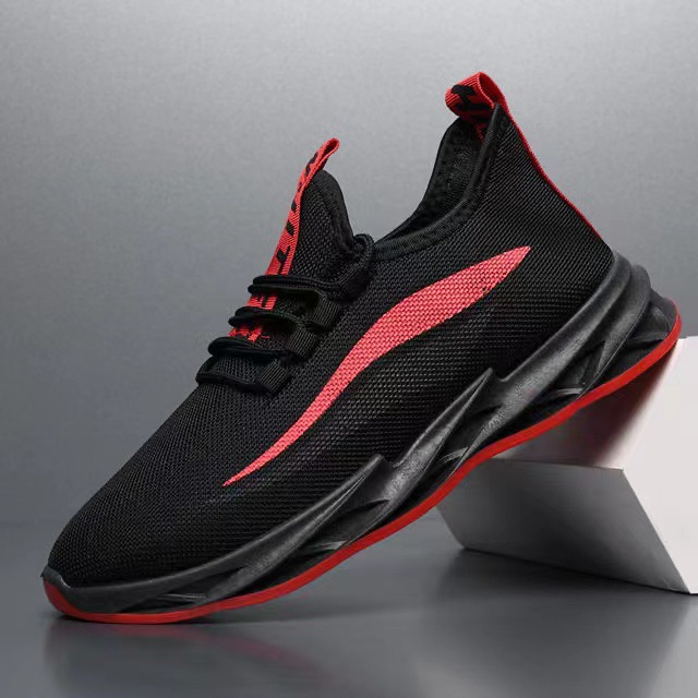 Old Beijing Cloth Shoes Men's Casual Slip-on Sneaker Non-Slip Breathable Running Shoes Fashionable Breathable Walking Shoes