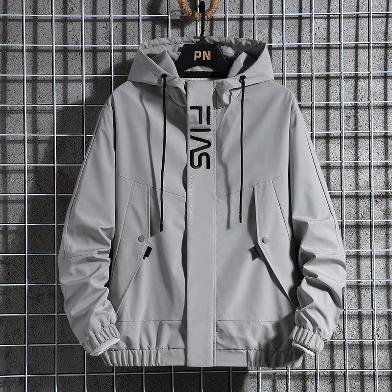 2021春装新款男士夹克韩版潮流帅气棒球服外套连帽上衣男-阿里巴巴