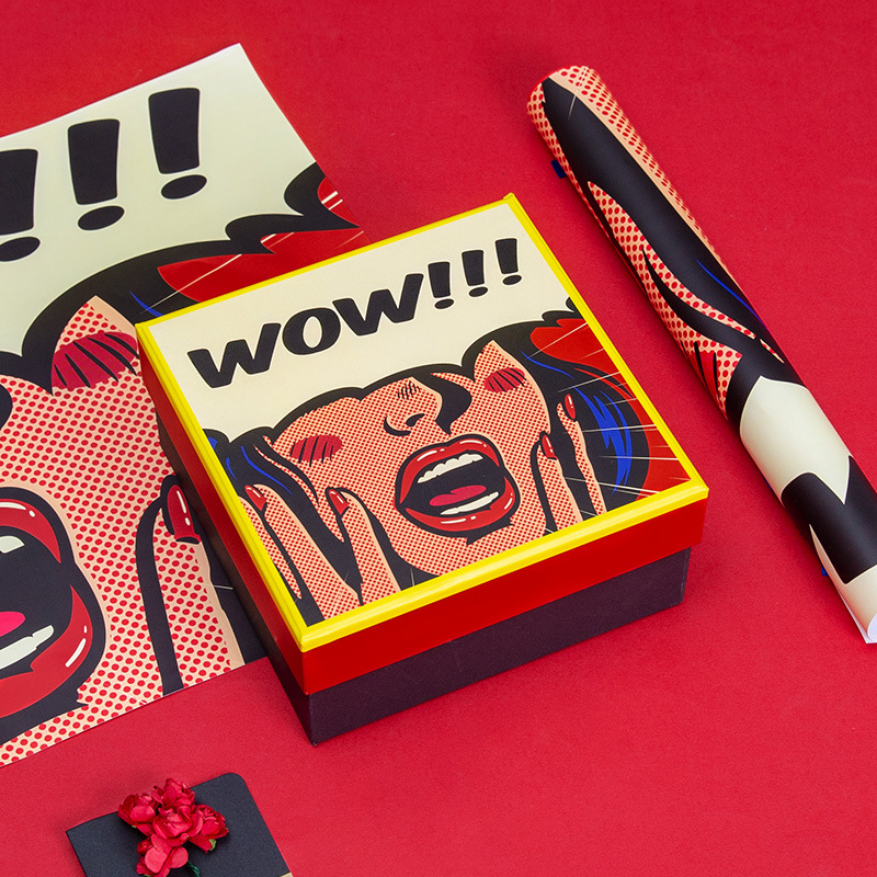 教师节波普风创意礼品盒仪式感礼盒包装盒生日礼物盒子送女友