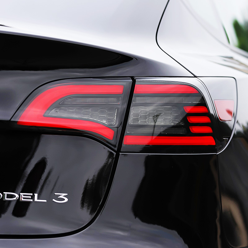 适用于特斯拉尾灯总成model3尾灯总成model-y扫描流光尾灯改装