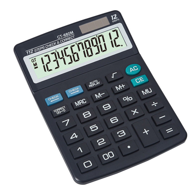 680m 跨境专供带查数功能桌面台式计算器-阿里巴巴