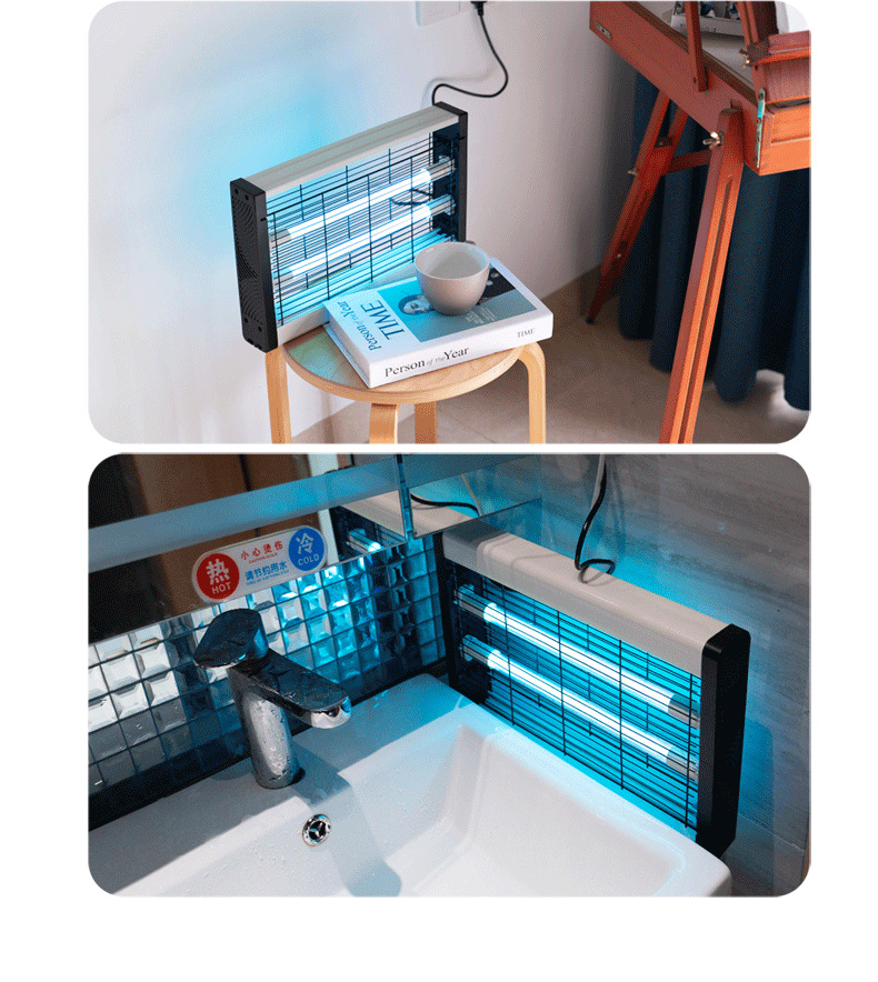 家用厨房养殖场学校幼儿园餐饮商用专用臭氧紫外线杀菌除螨消毒灯
