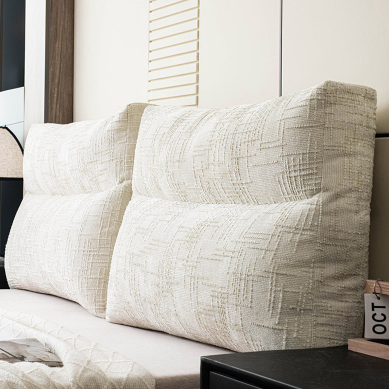 new pillow bedside cushion soft cover bed bay window waist support combination thickened living room sofa backrest cushion removable and washable