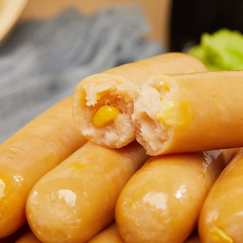 玉米肠辅兴坊烤肠台式风味烤香肠冷冻早餐热狗火锅批发一件批发