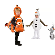 圣诞节海底总动员小丑鱼麋鹿 雪宝Olaf奥拉夫儿童派对cosplay演出
