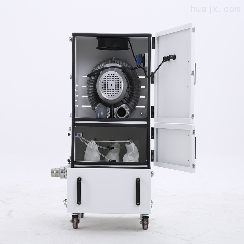 全风牌布袋式除尘器塑料工件磨床吸粉尘集尘机