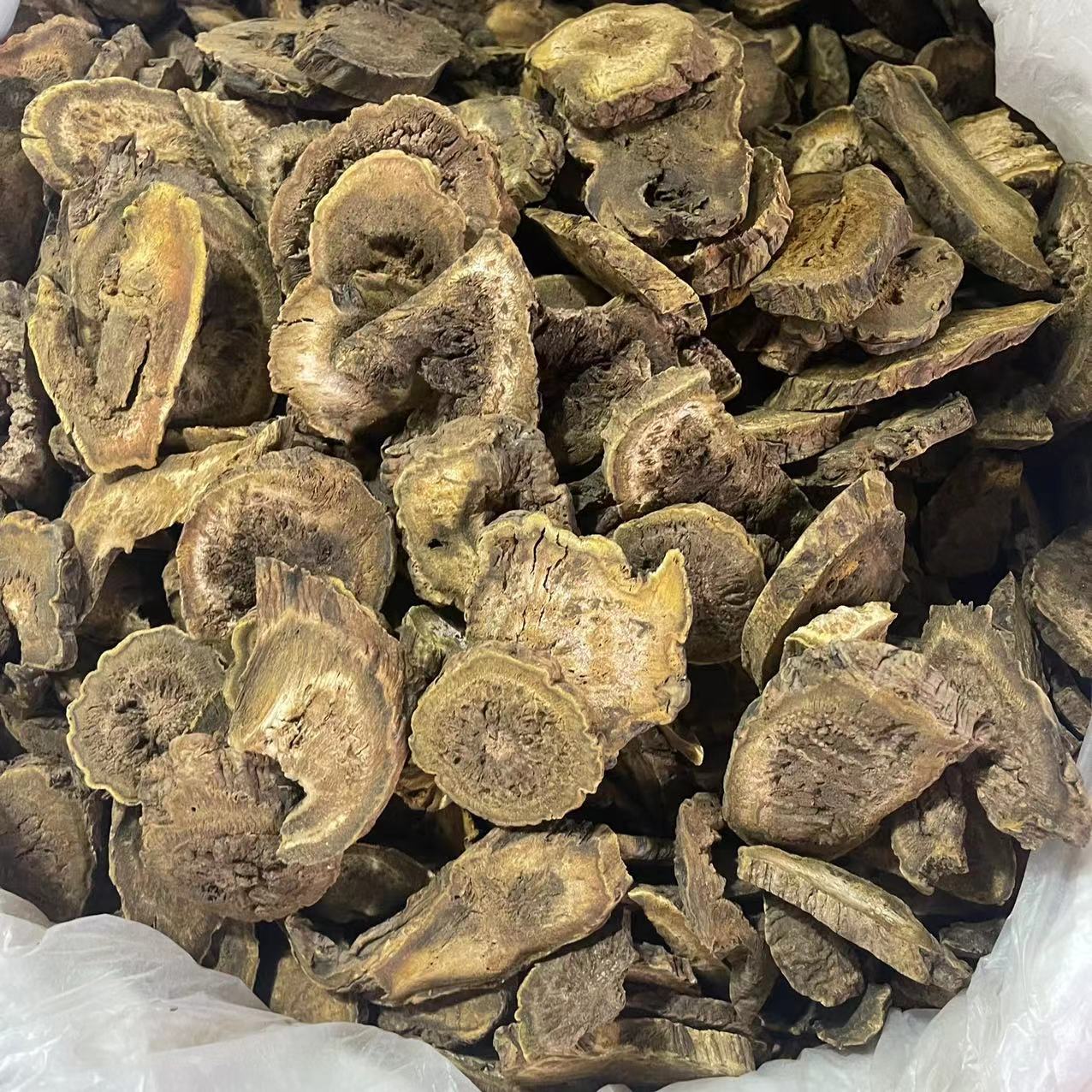 大黄 中药材 大货批发产地直供 大黄片实图拍摄 一手货源代磨粉