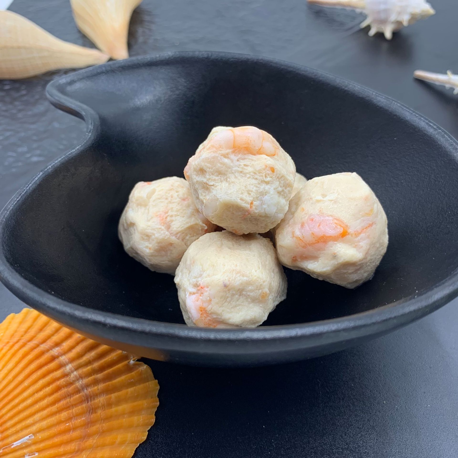 东山虾丸海鲜丸火锅冷冻海虾丸关东煮冷冻虾丸