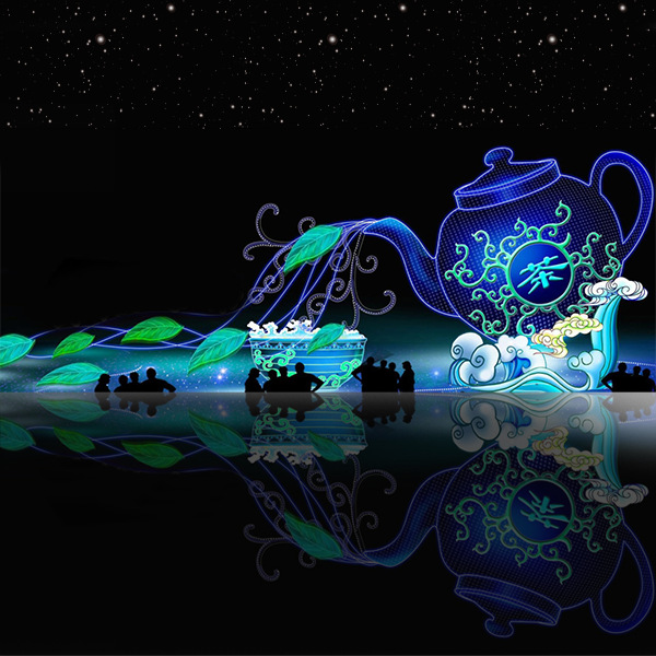 大型灯光节造型户外装饰灯光秀led灯光广场公园亮化商场景观亮化