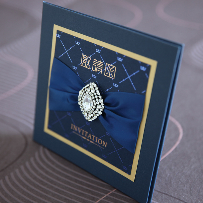 高档精装欧式商务会议活动邀请函卡创意请柬生日乔迁满月请帖-阿里巴