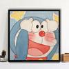 Cartoon comic Doraemon Diamonds diy Hand-painted Material package Full bore Masonry bedroom Decorative painting