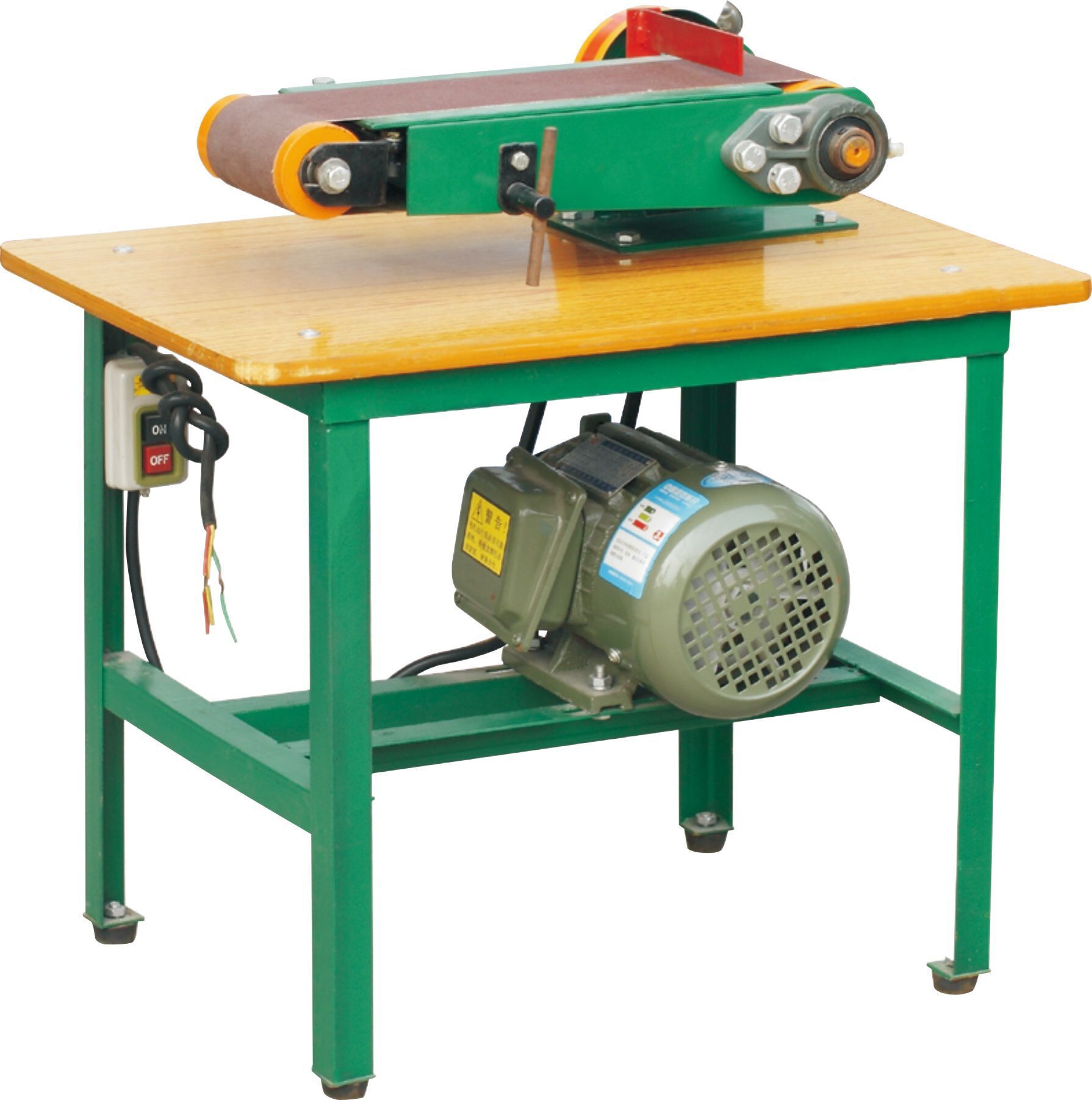 立式915砂带机 木工砂光机 木工砂光抛光设备 915x100翻转砂带机