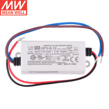 明纬（MEANWELL）开关电源12V 0.67A 恒压LED照明电源 APV-8-12