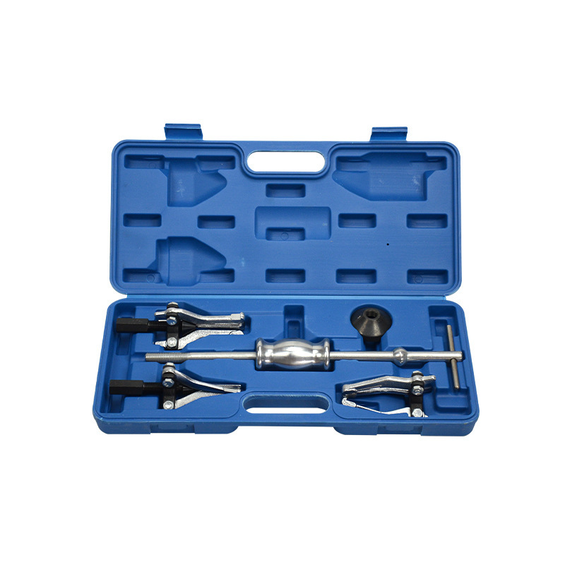 5件套三爪拉马轴承取出器拆卸工具内外轴承滑锤拉马拉拨器-xc9060