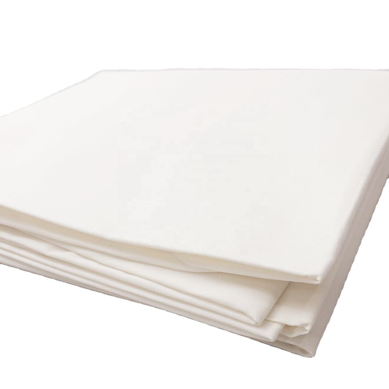 批发 白坯布 涤棉混纺兜布 衬衫面料tc65/35 133*94 平纹府绸