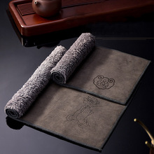 Tea Towel Thickened Absorbent Soft Kitchen Cleaning Cloth跨