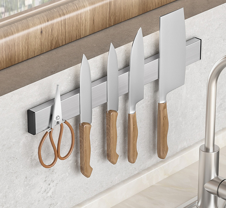 304 Stainless Steel Magnet Knife Holder