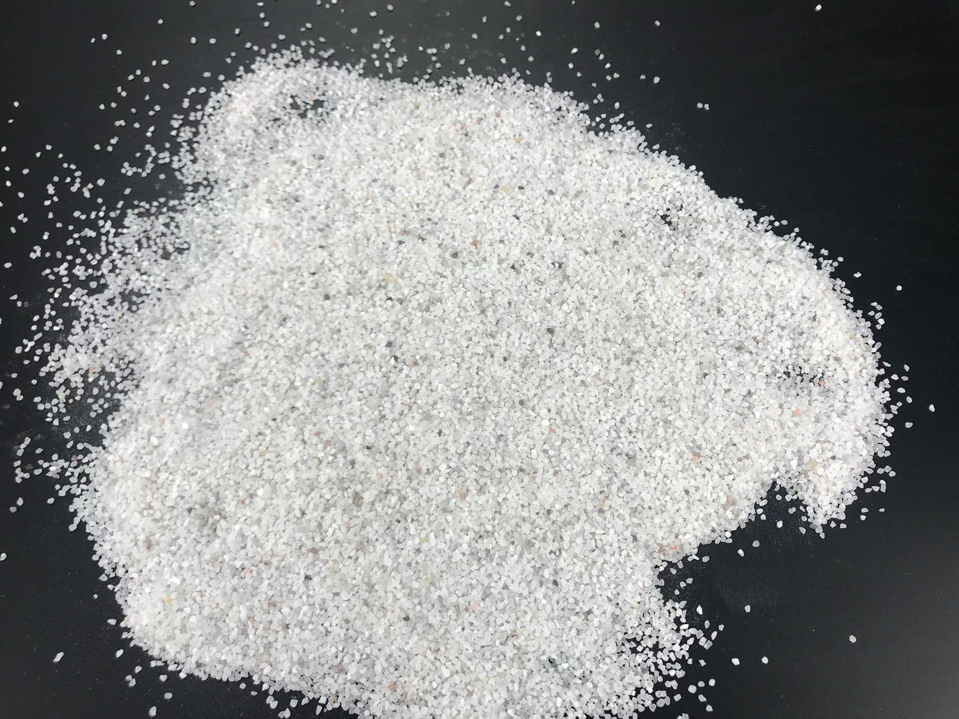 建筑砂料瓷砖胶填充白砂80目白砂大理石砂白晶砂