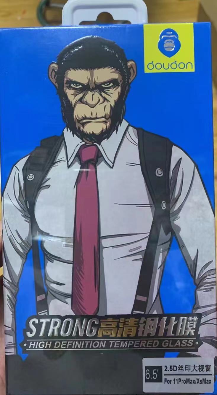 蓝猩猩钢化膜 正品蓝猩猩钢化膜大猩猩钢化膜 蓝猩厂家批发钢化膜-阿