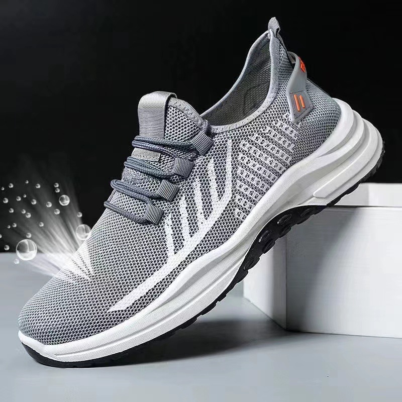 2023 Summer Men's Shoes Breathable Casual Shoes Korean Spring and Autumn Men's Running Shoes Popular Shoes Men's Foreign Trade Wholesale