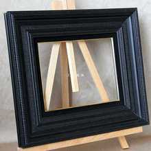 5RY黑色画框油画框实木外框定 做20寸a4相框装饰框素描水彩框宽8