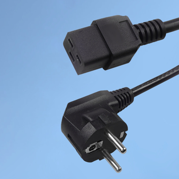 韩国三插 插头 工具头韩规电源线家用电器商业照明新能源延长线