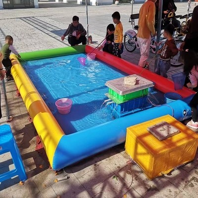 Large Inflatable Pool Adult Outdoor Water Park Supported Swimming Pool Water Toys Summer Children Bubble Pool