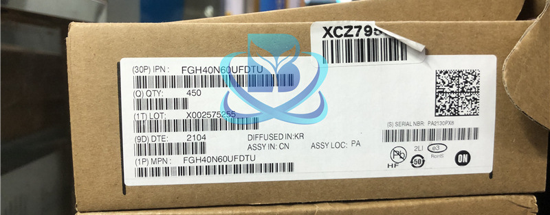 igbt管 fgh40n60ufdtu 40n60 to247 600v/40a 全新原装进口现货