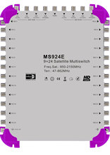 佳敏电子  MS924E  电视信号九进二十四开关终端型多路开关