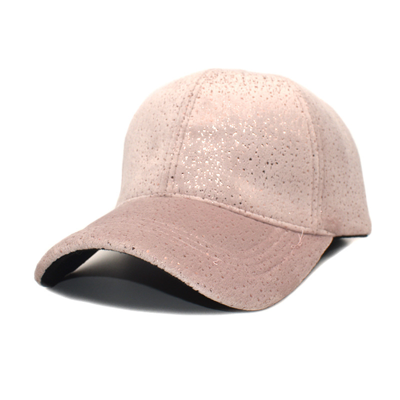 Foreign Trade Winter Fashion New Warm Hat Women's Casual Versatile Korean Peaked Cap Trendy Ins Sequined Baseball