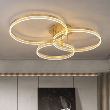 客厅灯2021年新款创意现代简约大气高档轻奢北欧灯具主卧室吸顶灯