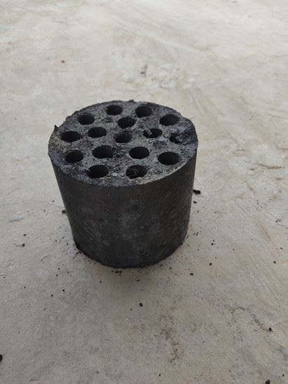 无烟煤球室内取暖高温耐烧烤碳家用烧锅炉打铁用煤球冬天蜂窝煤球