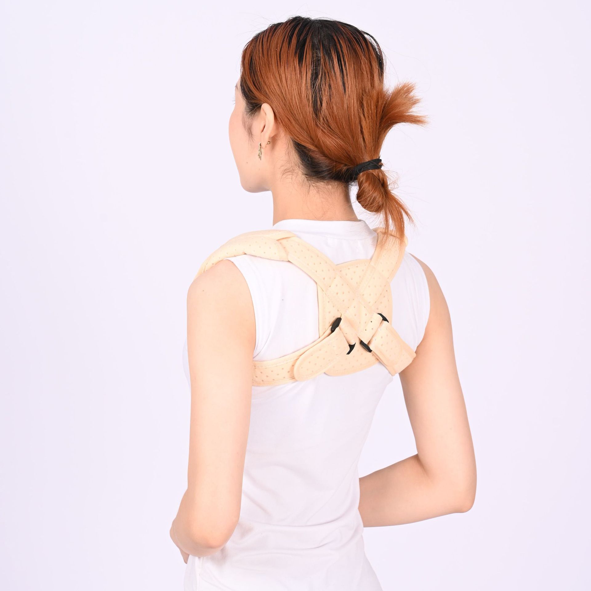 锁骨固定带儿童骨折带宝宝锁骨带婴儿绑带成人锁骨八8字形绷带