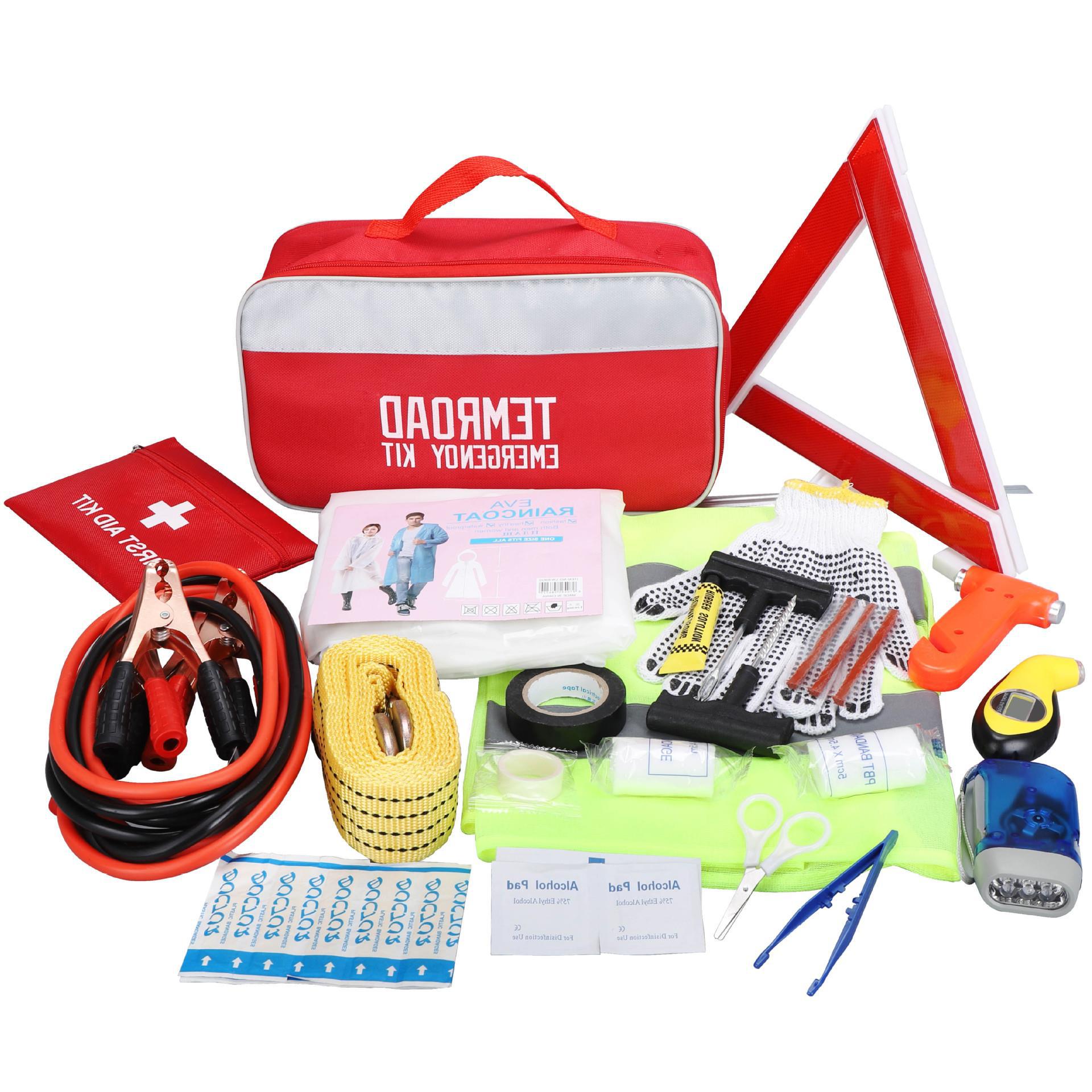 亚马逊热销车用救援工具包可定自由搭车用应急包车载救援包
