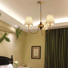 卧室灯主卧室吊灯新款法式复古轻奢欧式美式灯客厅灯餐厅灯吸顶灯