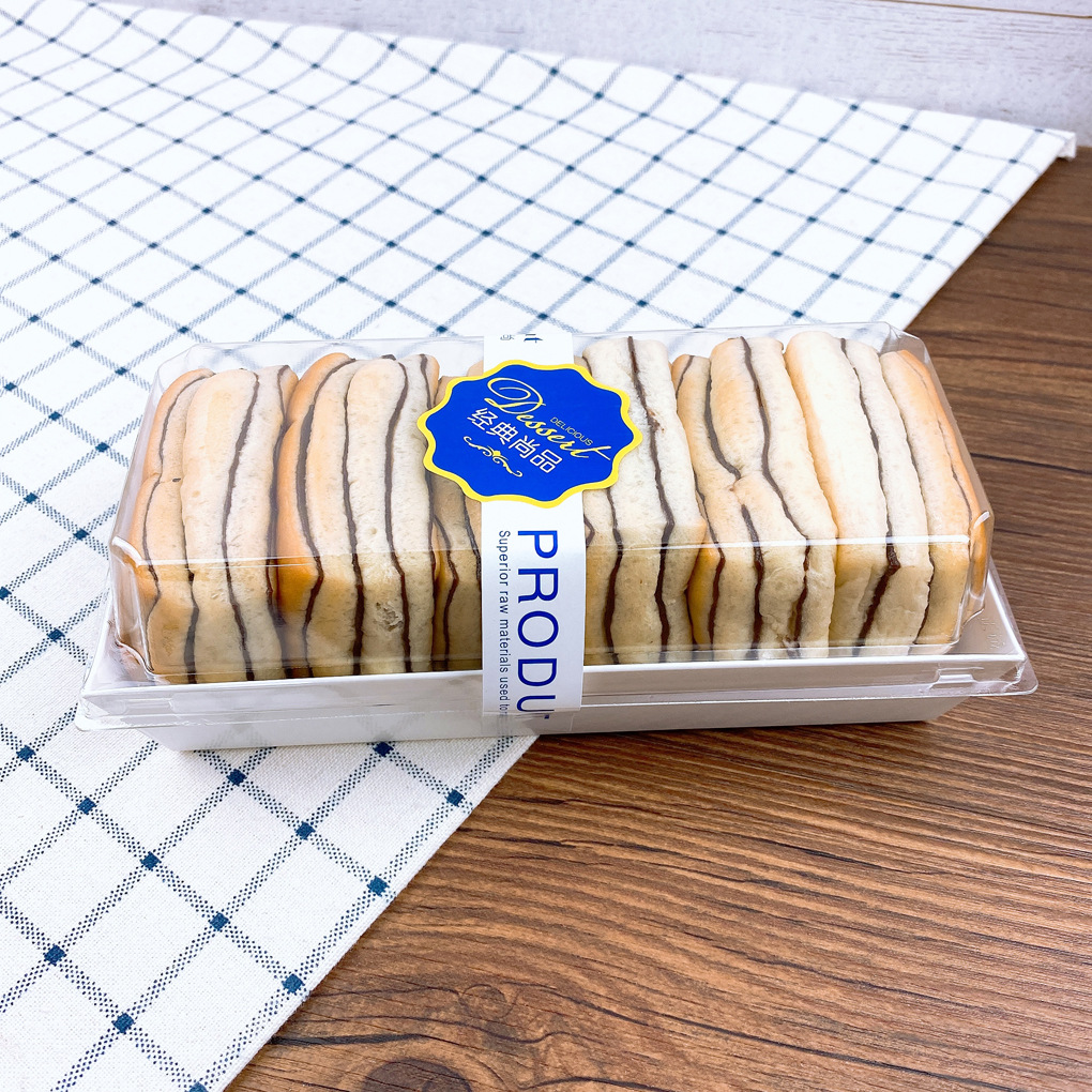 吐司袋透明喜多块包装袋6粒装面包袋烘焙打包袋三明治袋100个