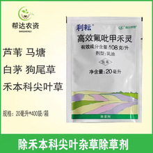 利耘高效氟吡甲禾灵花生大豆油菜苗后除芦苇等禾本科杂草除草剂