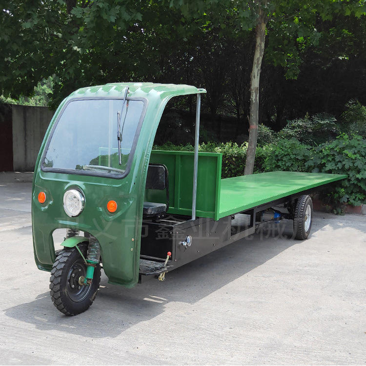 厂家直销衡水平板电动车 电动加长三轮车 拉货送货电动三轮平板车