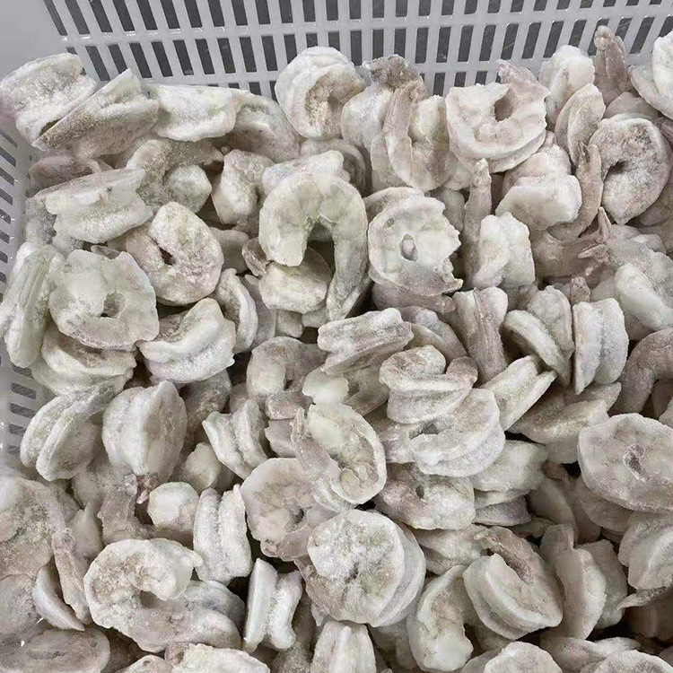 开背冷冻虾仁牡丹虾球去头去虾线虾球商用无冰大号虾仁现货供应
