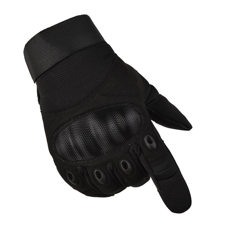 Car Knight Full Finger Cloth Shell Outdoor Special Forces Tactical Gloves Male Military Fans Combat Riding Anti-Cut Touch Screen Motorcycle