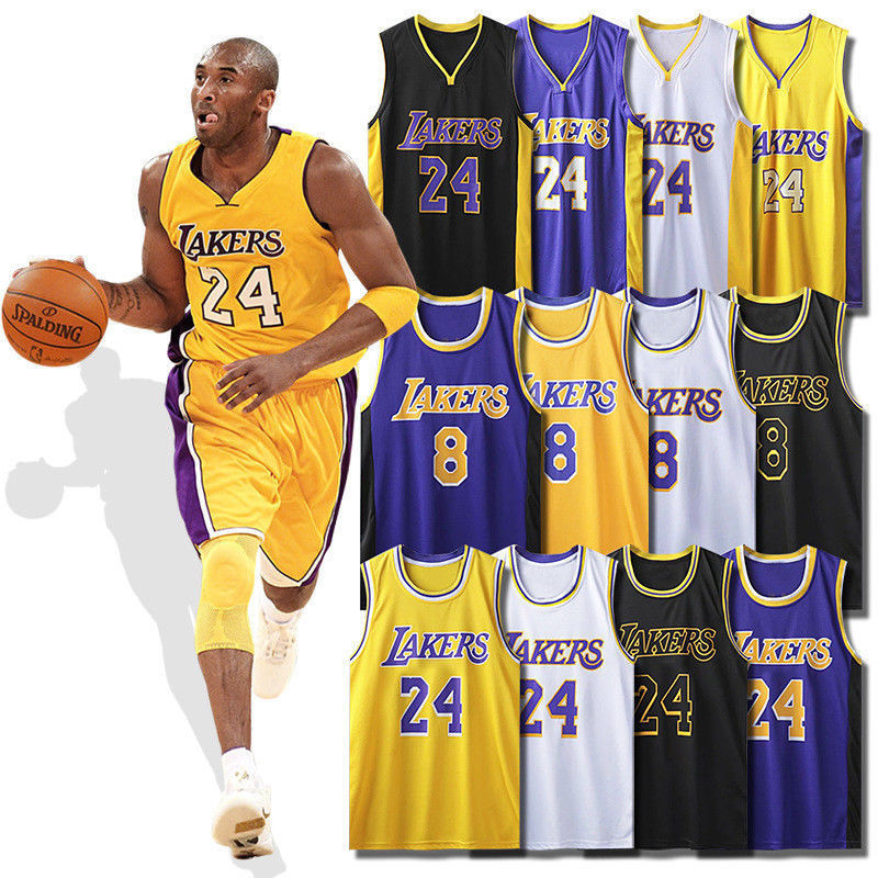 科比球衣24号库里南30号湖人詹姆斯比赛队服班级儿童