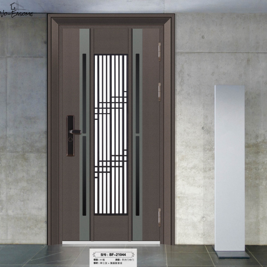 工厂直供304#不锈钢防盗门韩式门装甲门安全门入户门防蚊纱门中门