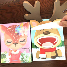 网红怡浓小麋鹿圣诞牛奶黑巧克力礼盒卡通猫男女宝宝款儿童礼物