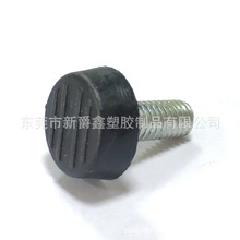 15mm-m6四线防滑塑料地脚 塑胶调节脚 家具调整脚垫 底脚