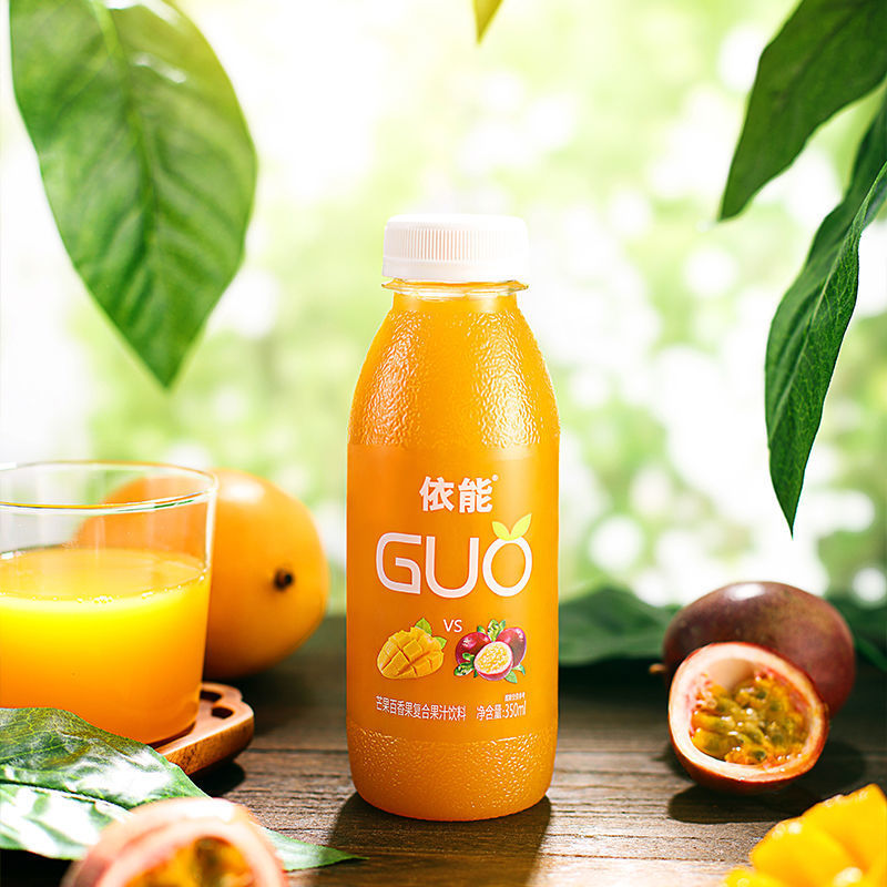 依能果汁guo复合芒果味陈皮山楂汁*瓶厂家直销
